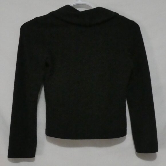 UB - URBAN BEHAVIOUR COLLECTION | P2P 13 inches measured | Black Turtleneck Top - Picture 2 of 16